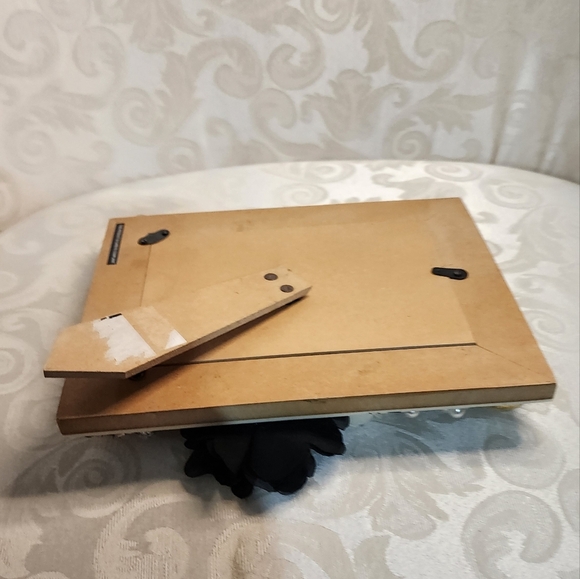 One of a Kind Vintage Style Pearl and Jewel Photo Frame Bold Statement Decor - Picture 2 of 16